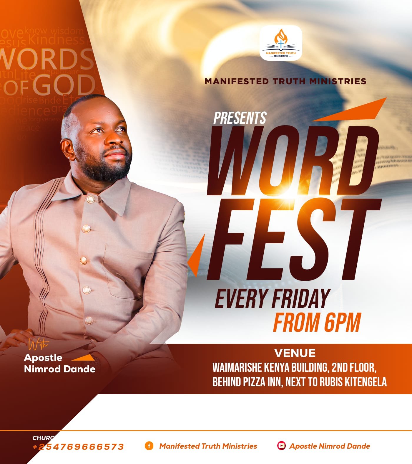 WORD FEST – Every Friday 6PM